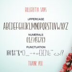 Billgrotia Script Font Poster 12