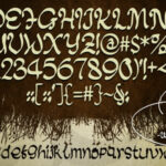 Black Biscuit Font Poster 1