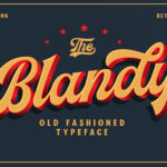 Blandy Font Poster 1
