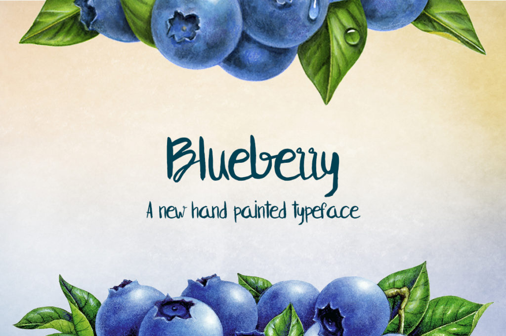 Blueberry Font