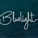 Bluelight Font Poster 1