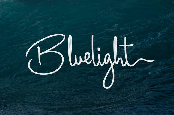 Bluelight Font