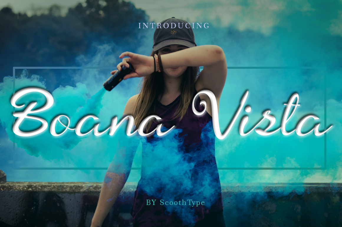 Boana Vista Font Poster 1