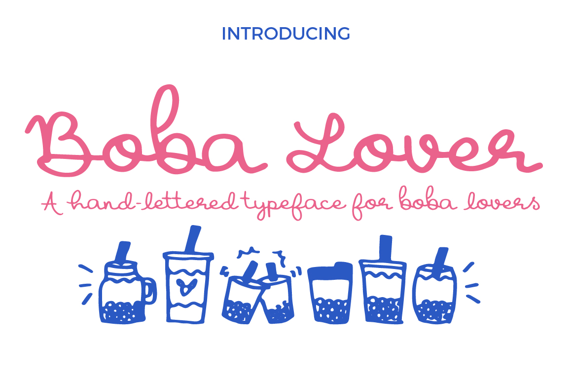 Boba Lover Font