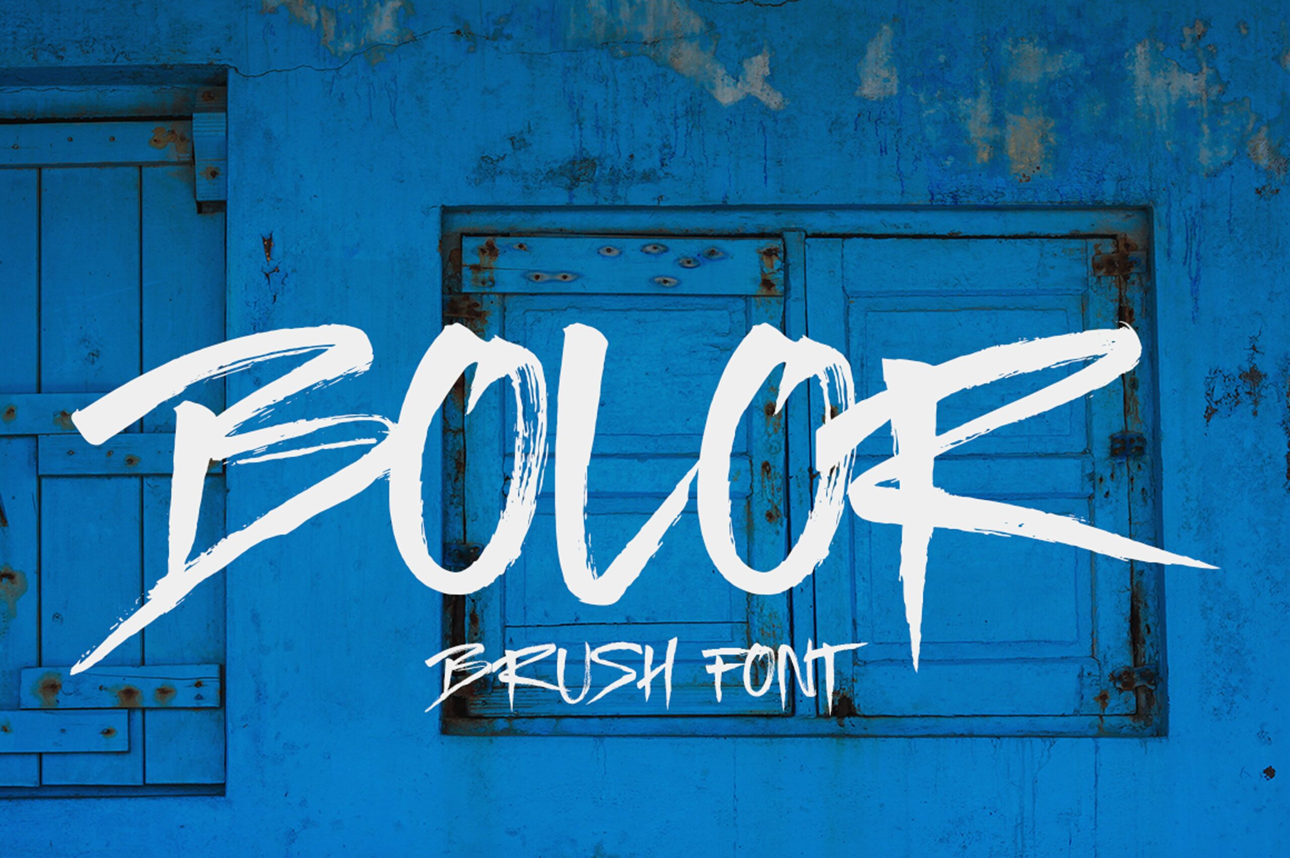 Bolor Font Poster 1