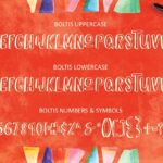 Boltis Font Poster 1