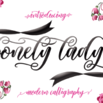 BonetyLady Font Poster 1