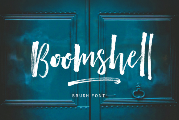 Boomshell Font Poster 1