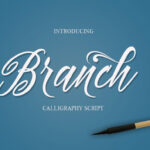 Branch Font Poster 1