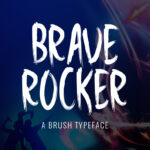 Brave Rocker Font Poster 1