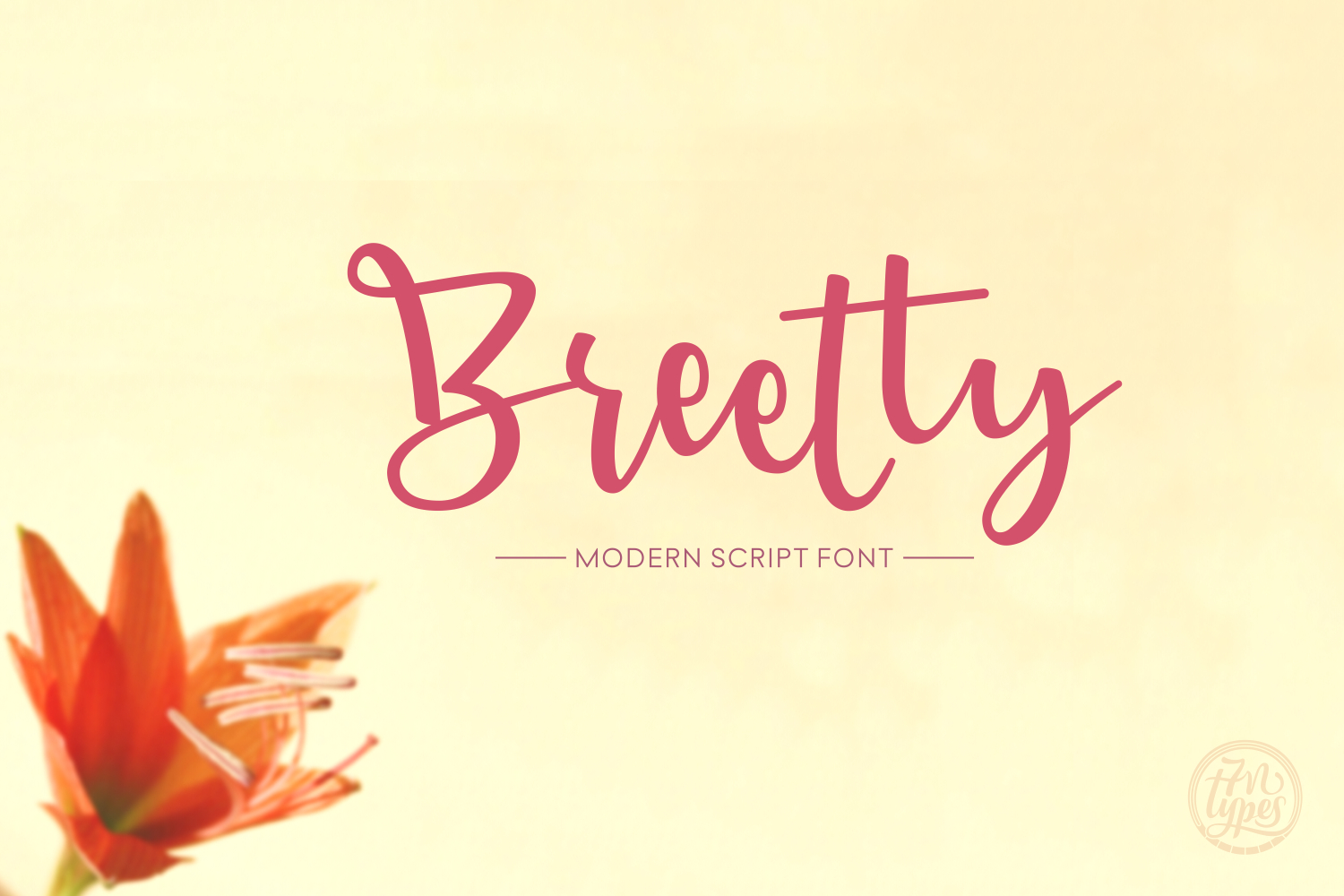 Breetty Font Poster 1