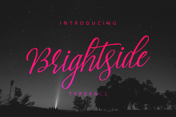 Brightside Font Poster 1