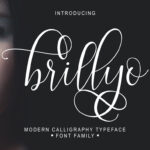 Brillyo Font Poster 1