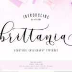 Brittania Font Poster 1