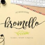 Bromello Font Poster 3