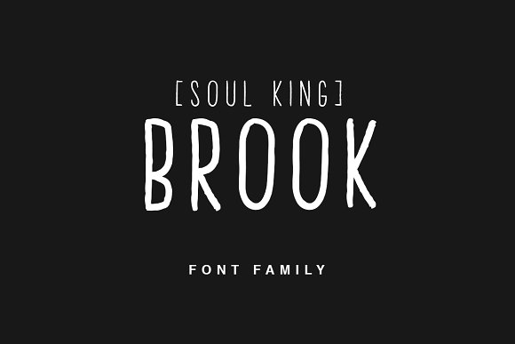 Brook Font Poster 1