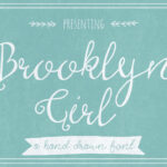 Brooklyn Girl Font Poster 1