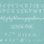 Brooklyn Girl Font Poster 3