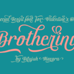 Brotherina Font Poster 1