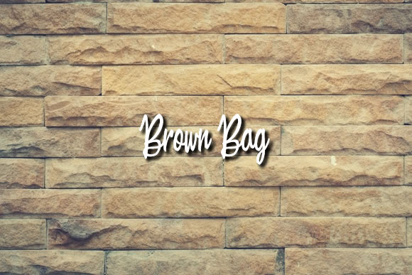 Brown Bag Font