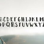 Brown Fox Font Poster 2
