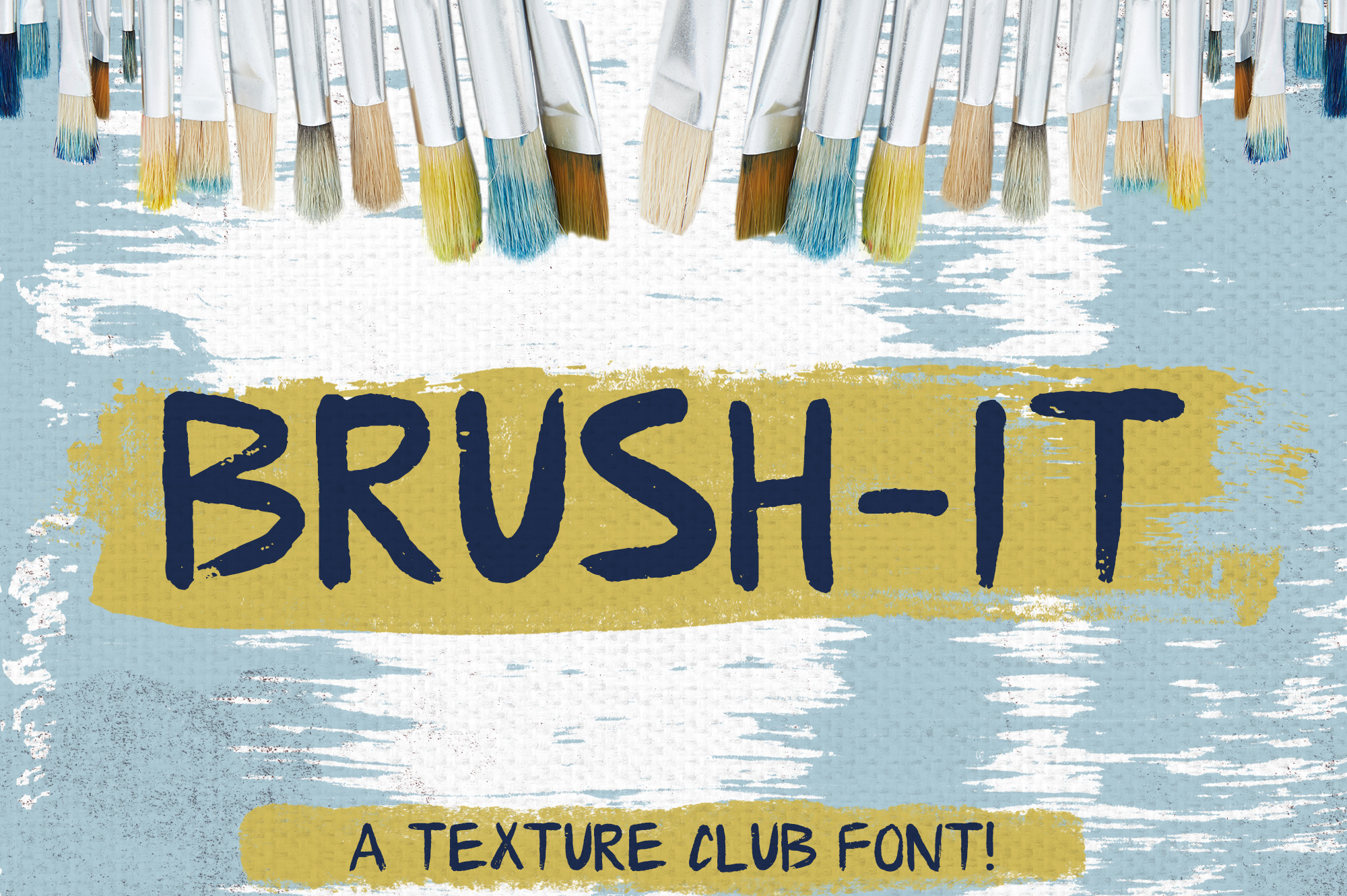 Brush-It Font Poster 1