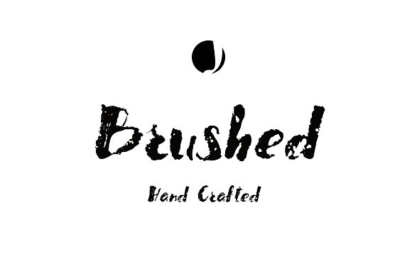 Brushed Font