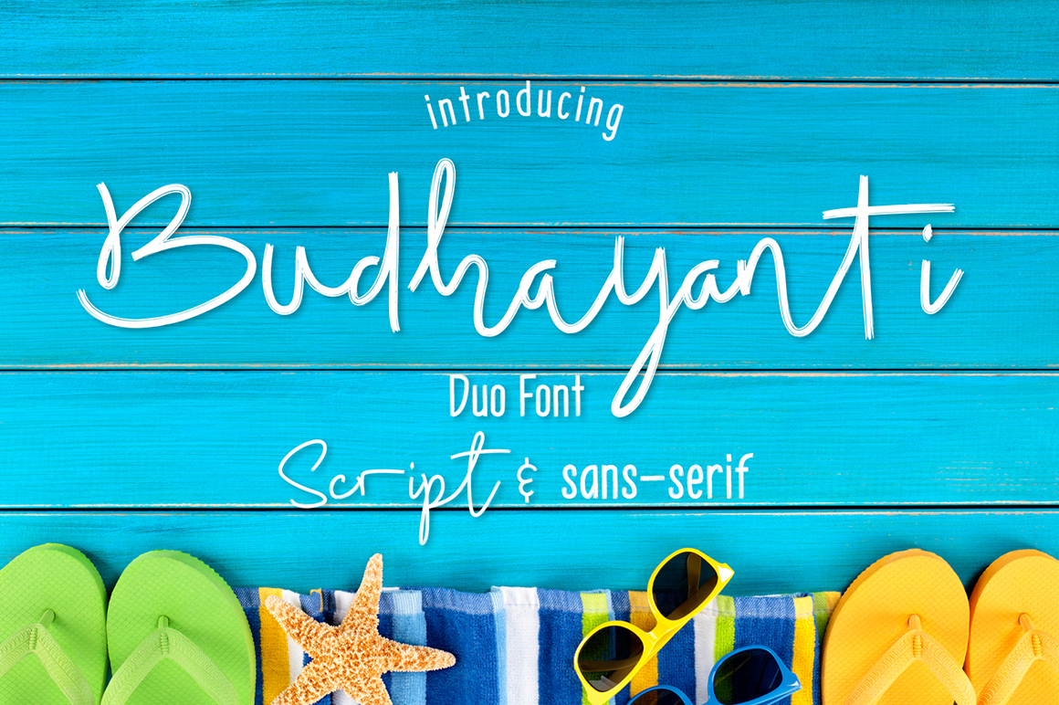 Budhayanti Font Poster 1
