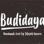 Budidaya Font Poster 1