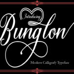 Bunglon Font Poster 1