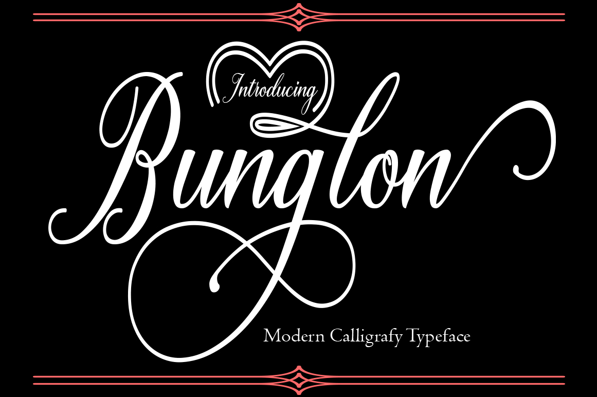 Bunglon Font