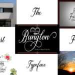 Bunglon Font Poster 2