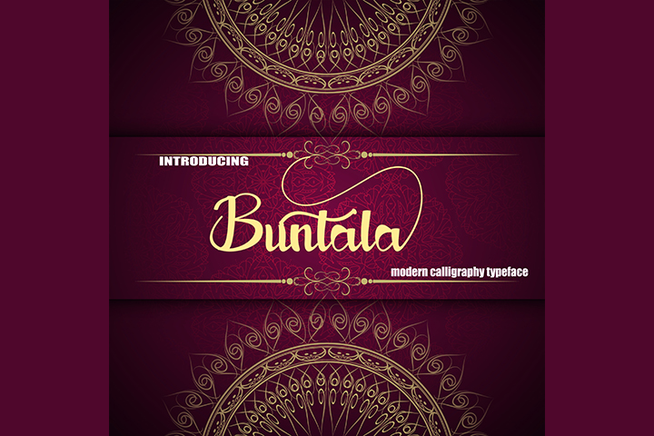 Buntala Font Poster 1