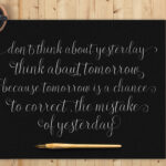 Butterfly Script Font Poster 7