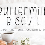 Buttermilk Biscuit Font Poster 1