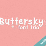 Buttersky Font Poster 1