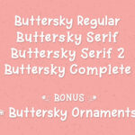 Buttersky Font Poster 6