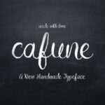 Cafune Font Poster 1
