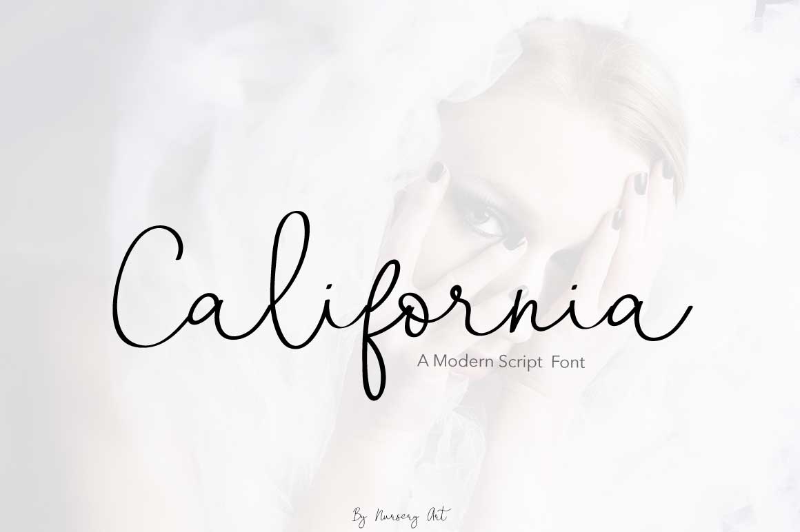 California Font Poster 1