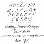 Caligrafando Script Font Poster 6