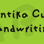 Cantika Cute Handwriting Font Poster 1