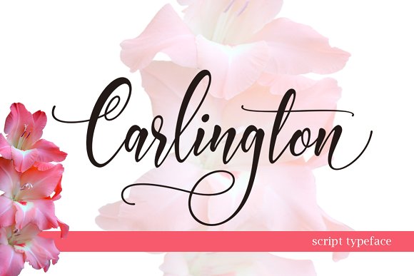 Carlington Font Poster 1