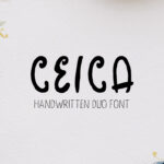 Ceica Duo Font Poster 1