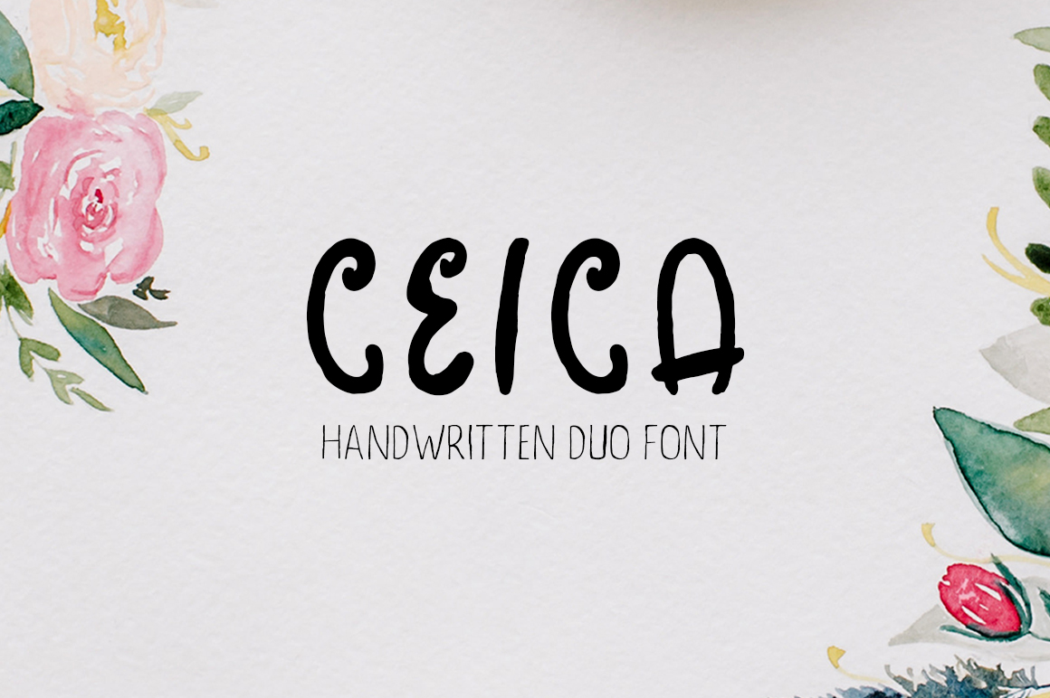 Ceica Duo Font Poster 1