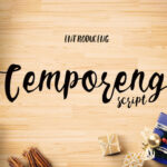 Cemporeng Script Font Poster 1