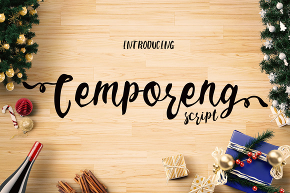 Cemporeng Script Font Poster 1