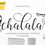 Chalala Font Poster 1