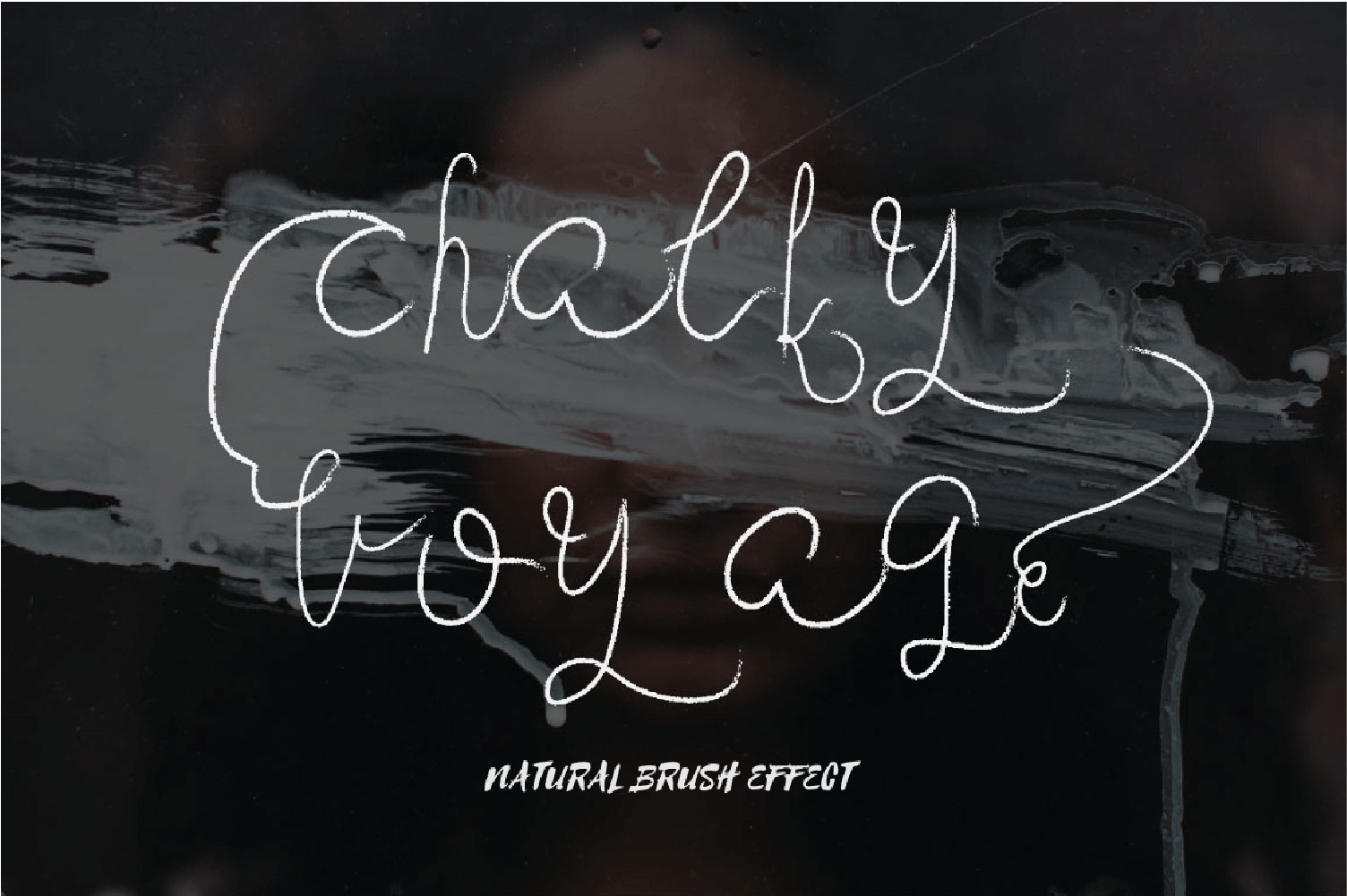 Chalky Voyage Font Poster 1