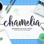 Chamelia Font Poster 1