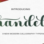 Chandele Font Poster 1